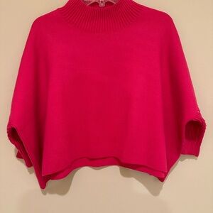 Kerisma crop hot pink sweater from Cotton Island